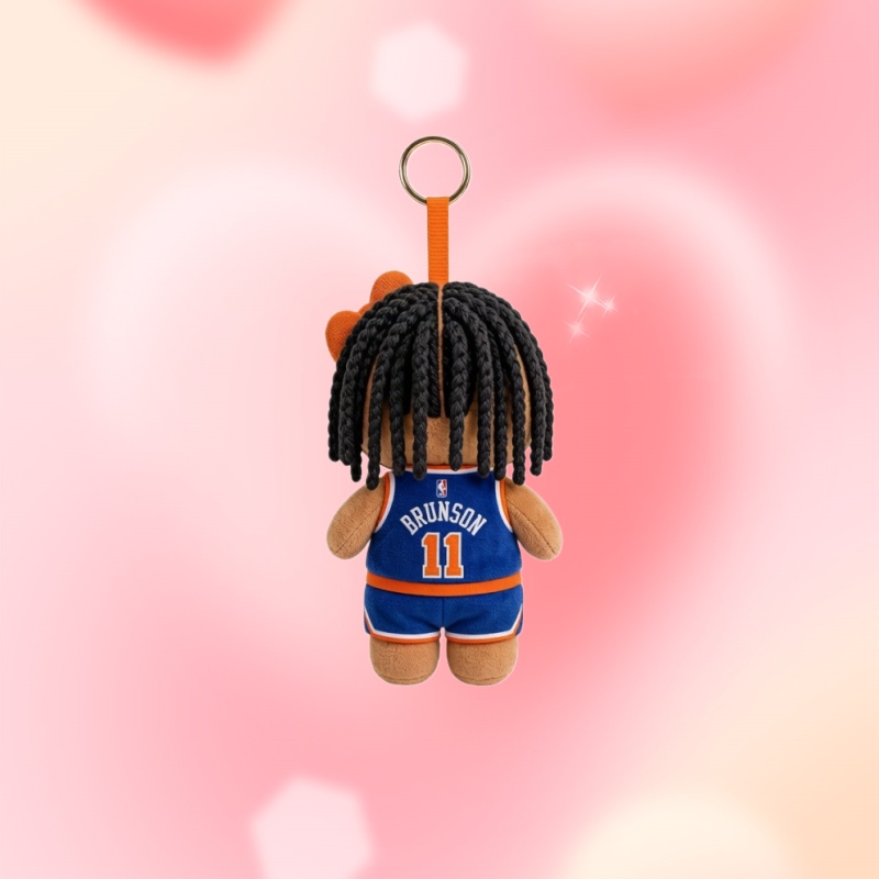 Jalen Brunson Plushies keychain 4pcs 3 Jalen Brunson Plushies keychain 4pcs - Image 3